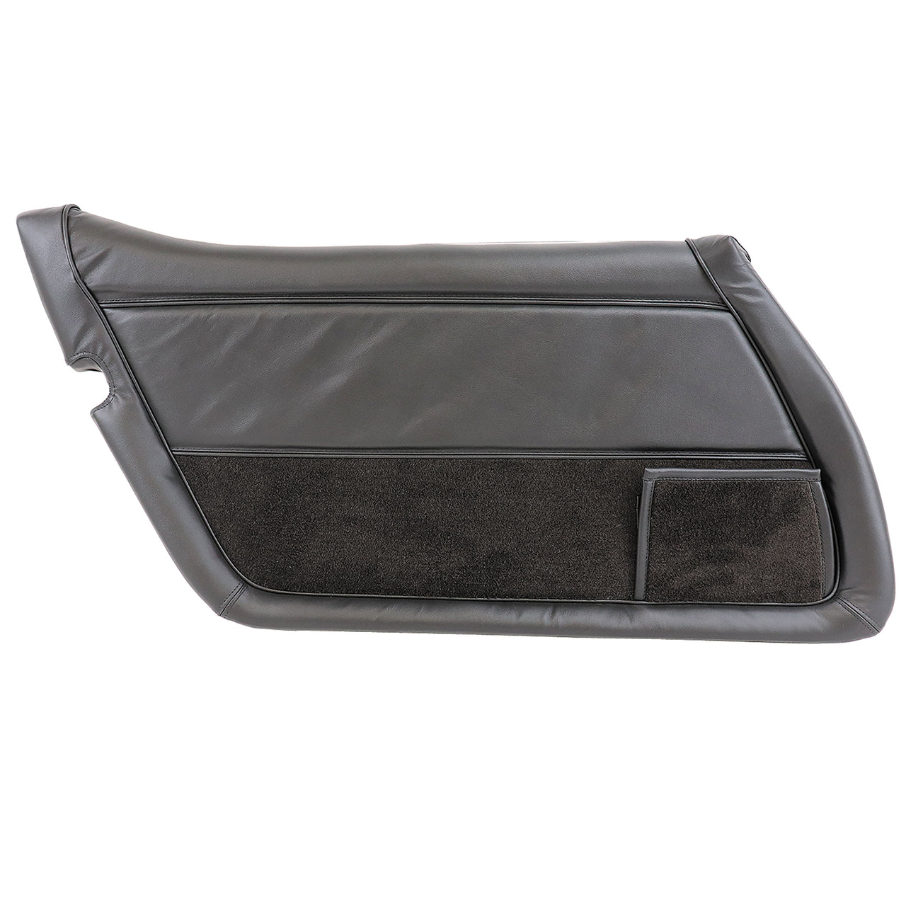 1982-1982 Corvette Leather Door Panel Charcoal LH-445921-Corvette-Store-Online