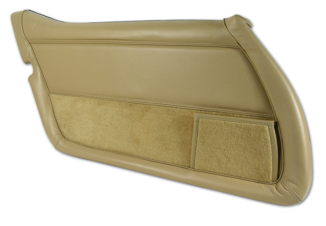 1978-1980 Corvette Leather Door Panel Doeskin LH-445950-Corvette-Store-Online