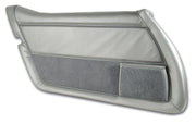 1981-1981 Corvette Leather Door Panel Silver LH-445964-Corvette-Store-Online