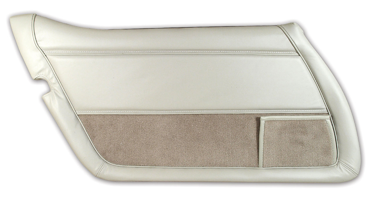 1978-1978 Corvette Leather Door Panel Oyster LH-445973-Corvette-Store-Online