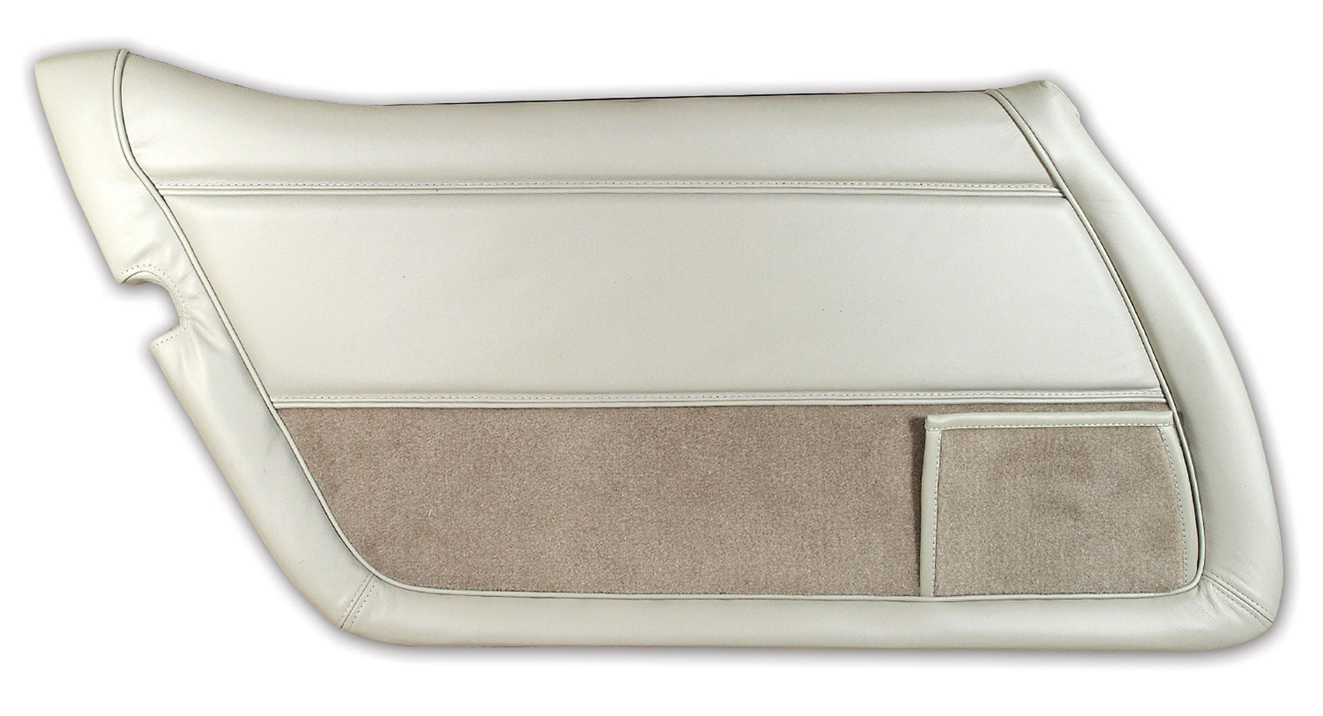 1978-1978 Corvette Leather Door Panel Oyster LH-445973-Corvette-Store-Online