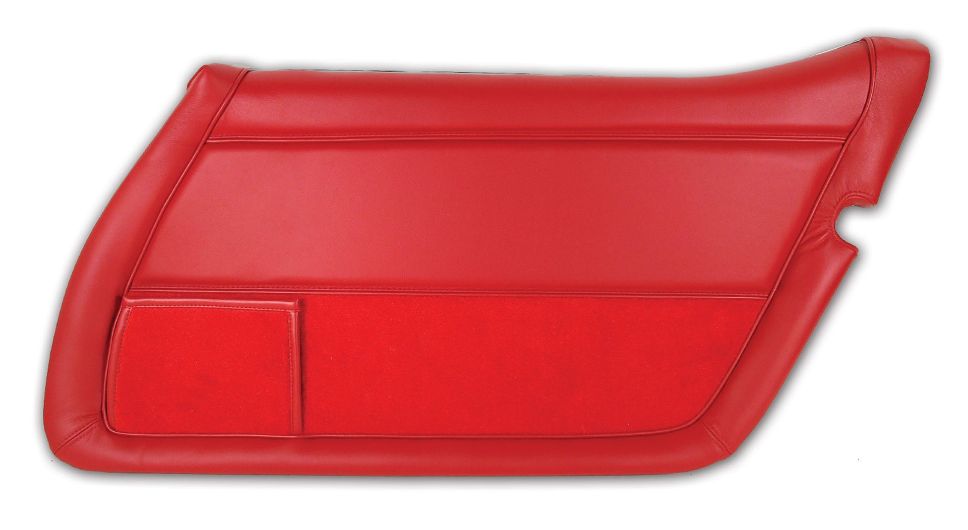 1981-1981 Corvette Leather Door Panel Red RH-446025-Corvette-Store-Online