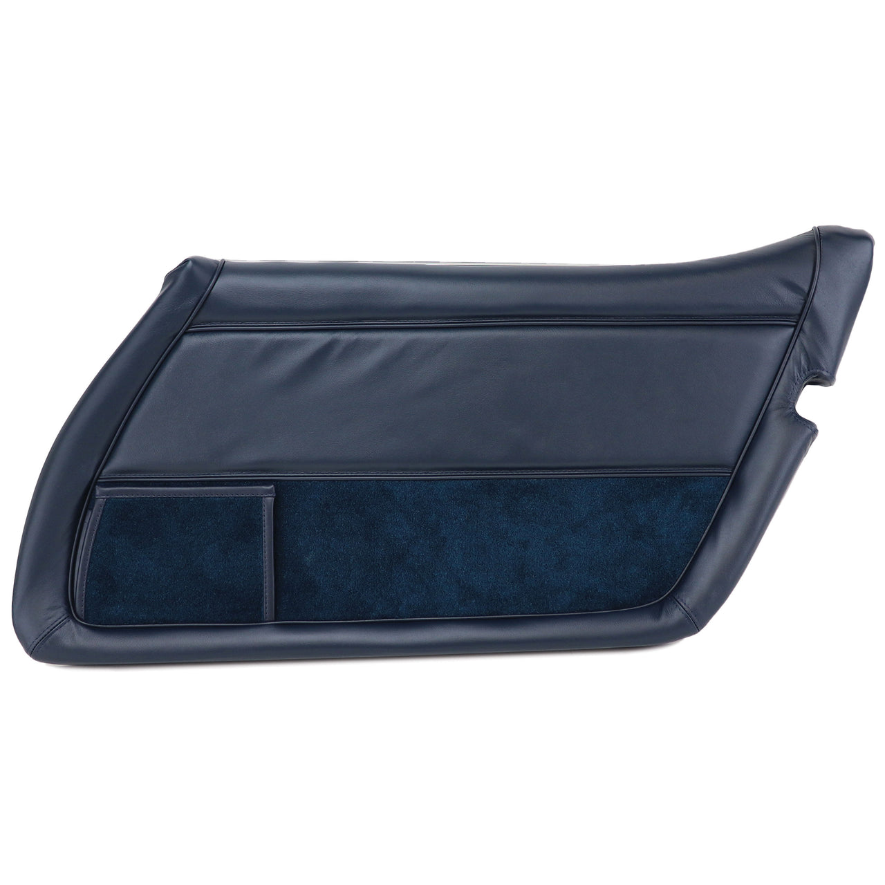 1982-1982 Corvette Leather Door Panel Dark Blue RH-446046-Corvette-Store-Online