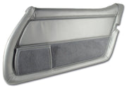 1981-1981 Corvette Leather Door Panel Silver RH-446064-Corvette-Store-Online