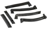 1986-1996 Corvette Weatherstrip - Convertible Top Roof Rails - 6pc-44626-Corvette-Store-Online