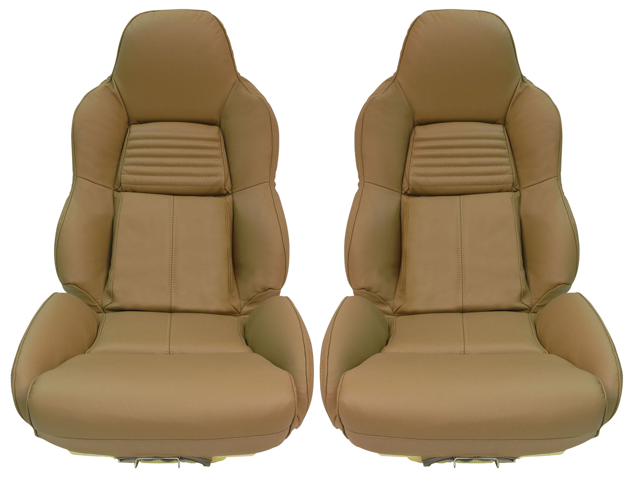 1994-1996 Corvette Mounted Leather Seat Covers Beige Standard-447082-Corvette-Store-Online