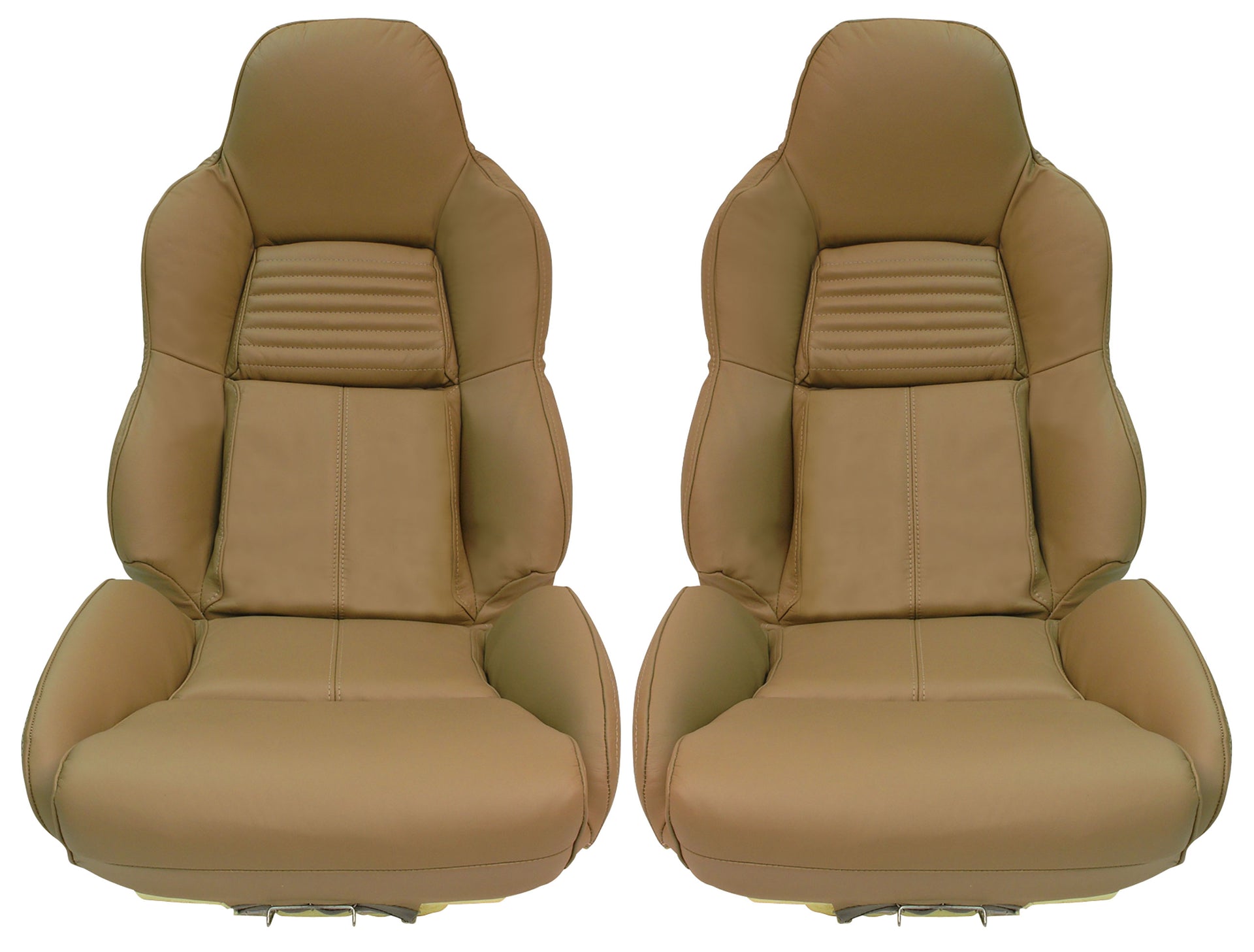 1994-1996 Corvette Mounted Leather Seat Covers Beige Standard-447082-Corvette-Store-Online
