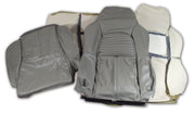 1994-1996 Corvette Leather Seat Covers Gray Standard-447284-Corvette-Store-Online