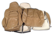 1994-1996 Corvette "Leather-Like" Vinyl Seat Covers Beige Standard-447382-Corvette-Store-Online