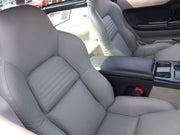 1994-1996 Corvette "Leather-Like" Vinyl Seat Covers Gray Standard-447384-Corvette-Store-Online