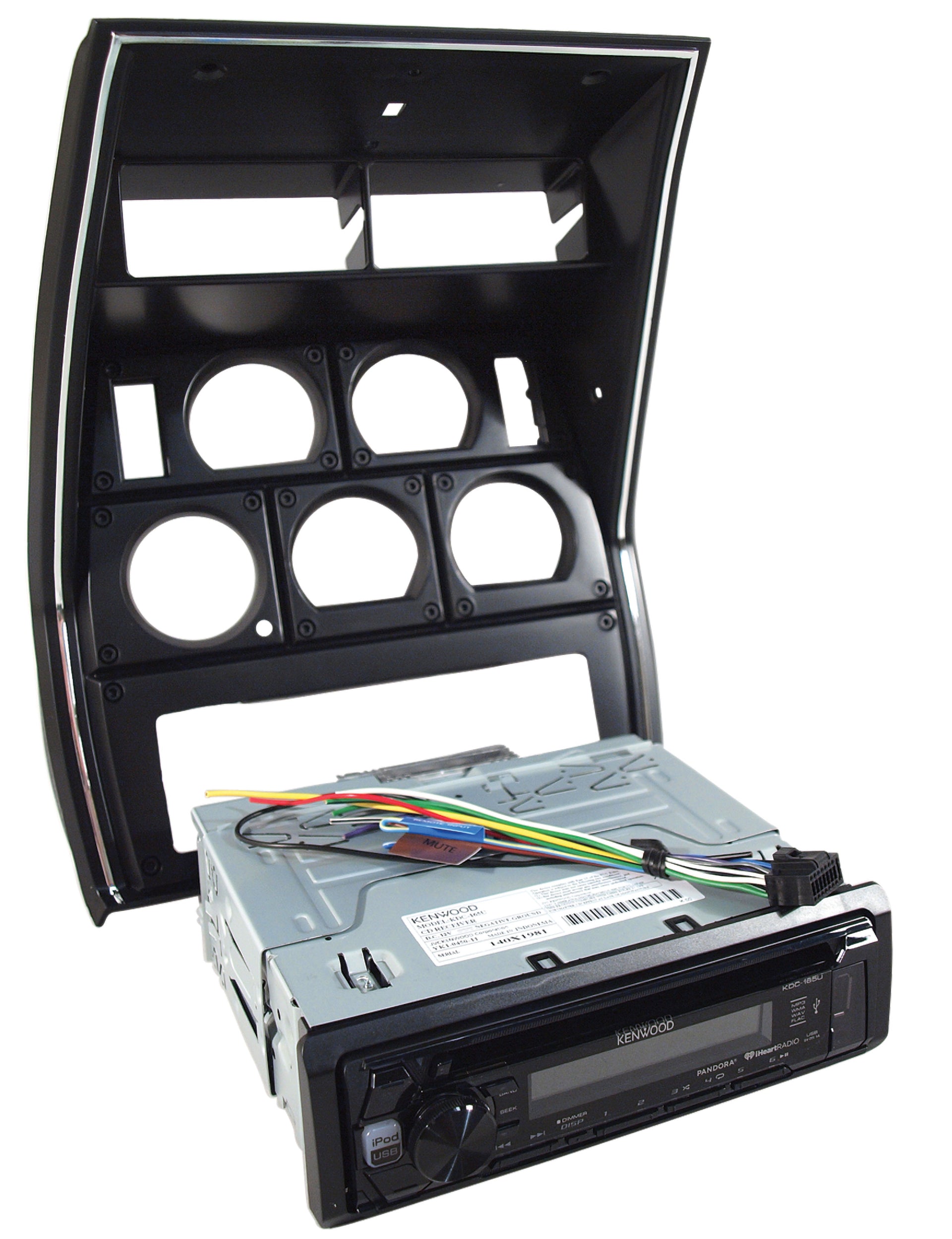 1977-1977 Corvette Stereo CD W/Gauge Bezel - Kenwood-44792-Corvette-Store-Online