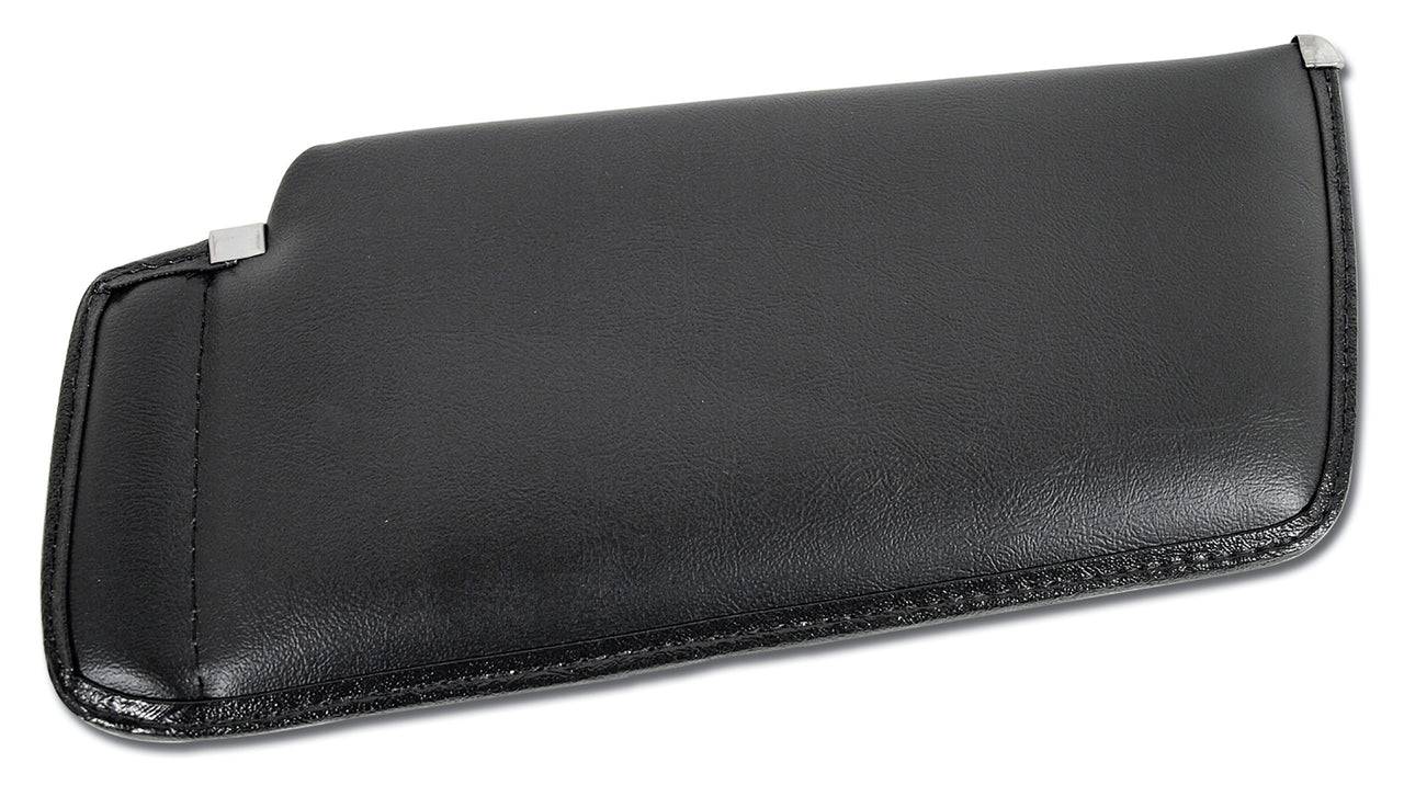 1979-1981 Corvette Sunvisor Black RH W/Mirror Option-448020-Corvette-Store-Online