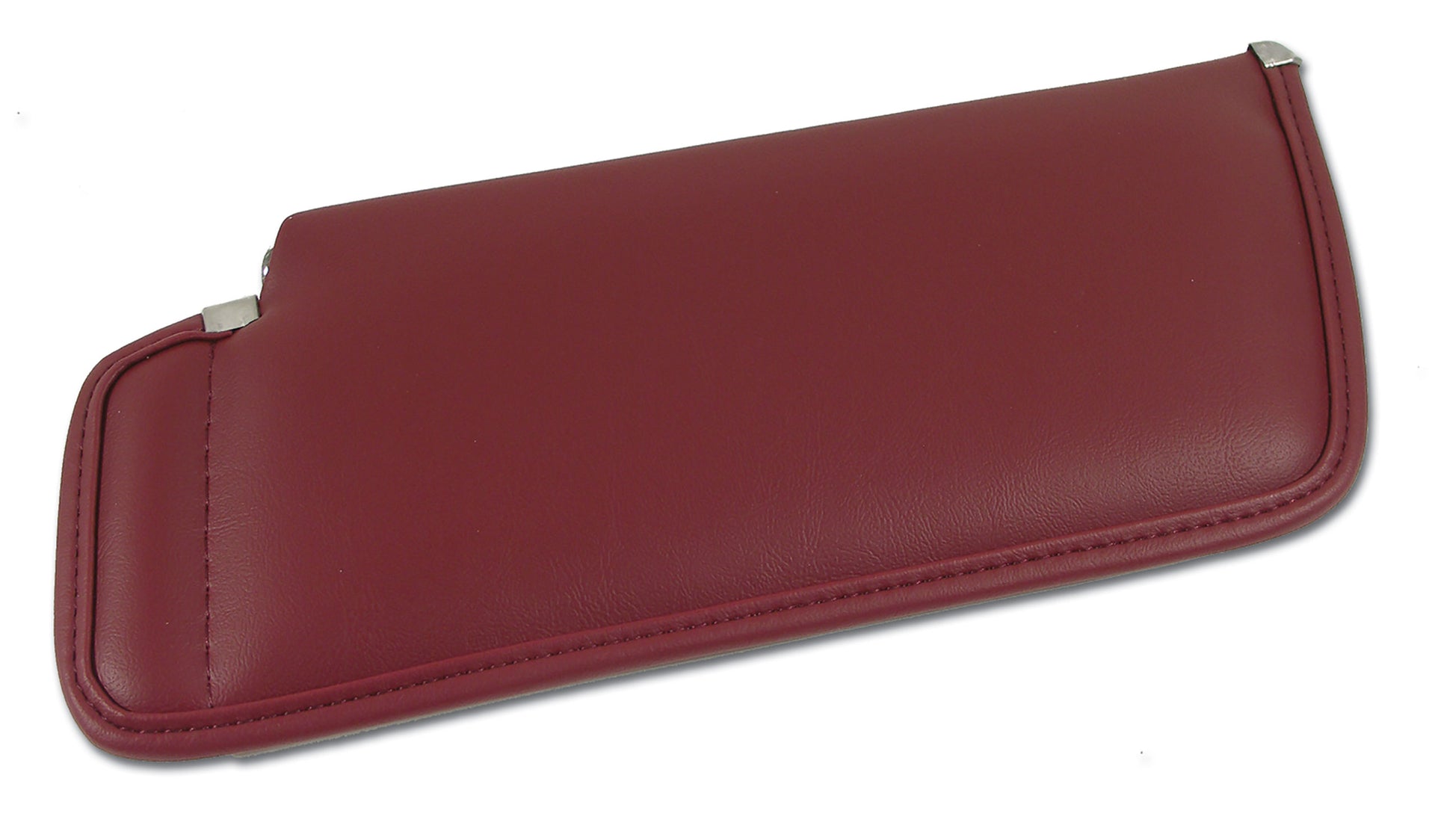 1982-1982 Corvette Sunvisor Red RH W/Mirror Option-448026-Corvette-Store-Online