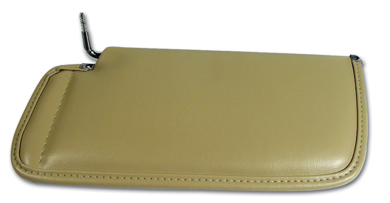 1978-1980 Corvette Sunvisor Doeskin RH W/Mirror Option-448050-Corvette-Store-Online