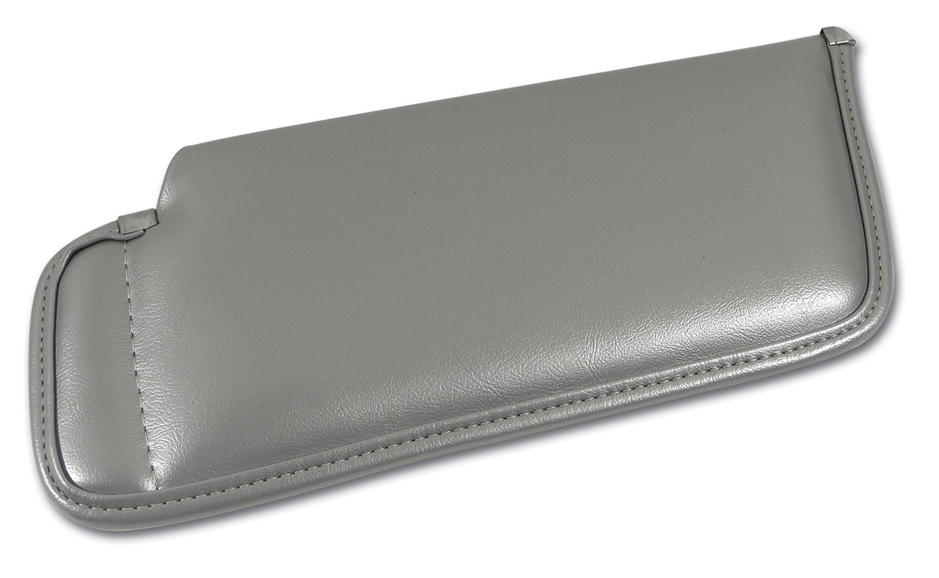 1981-1981 Corvette Sunvisor Silver RH W/Mirror Option-448064-Corvette-Store-Online