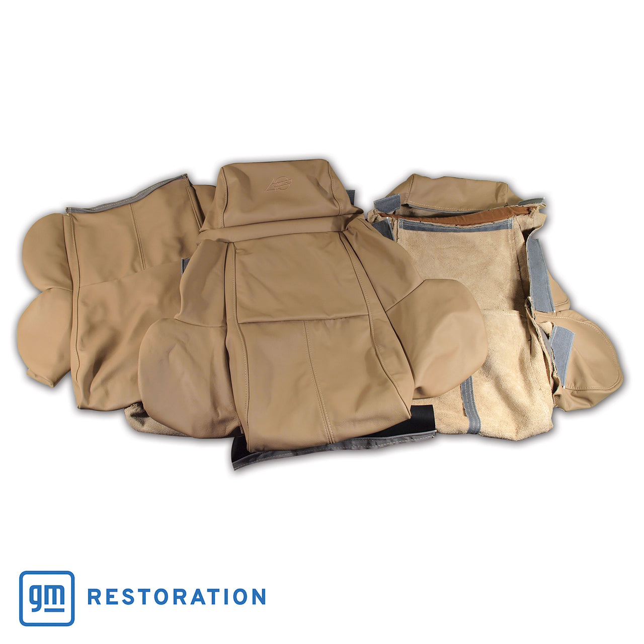 1993-1993 Corvette Leather Seat Covers Beige Standard-448582-Corvette-Store-Online