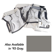 1993-1993 Corvette "Leather-Like" Vinyl Seat Covers Gray Standard-448884-Corvette-Store-Online
