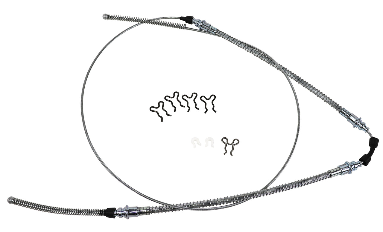 1965-1982 Corvette Rear Park Brake Cable Kit-44955-Corvette-Store-Online