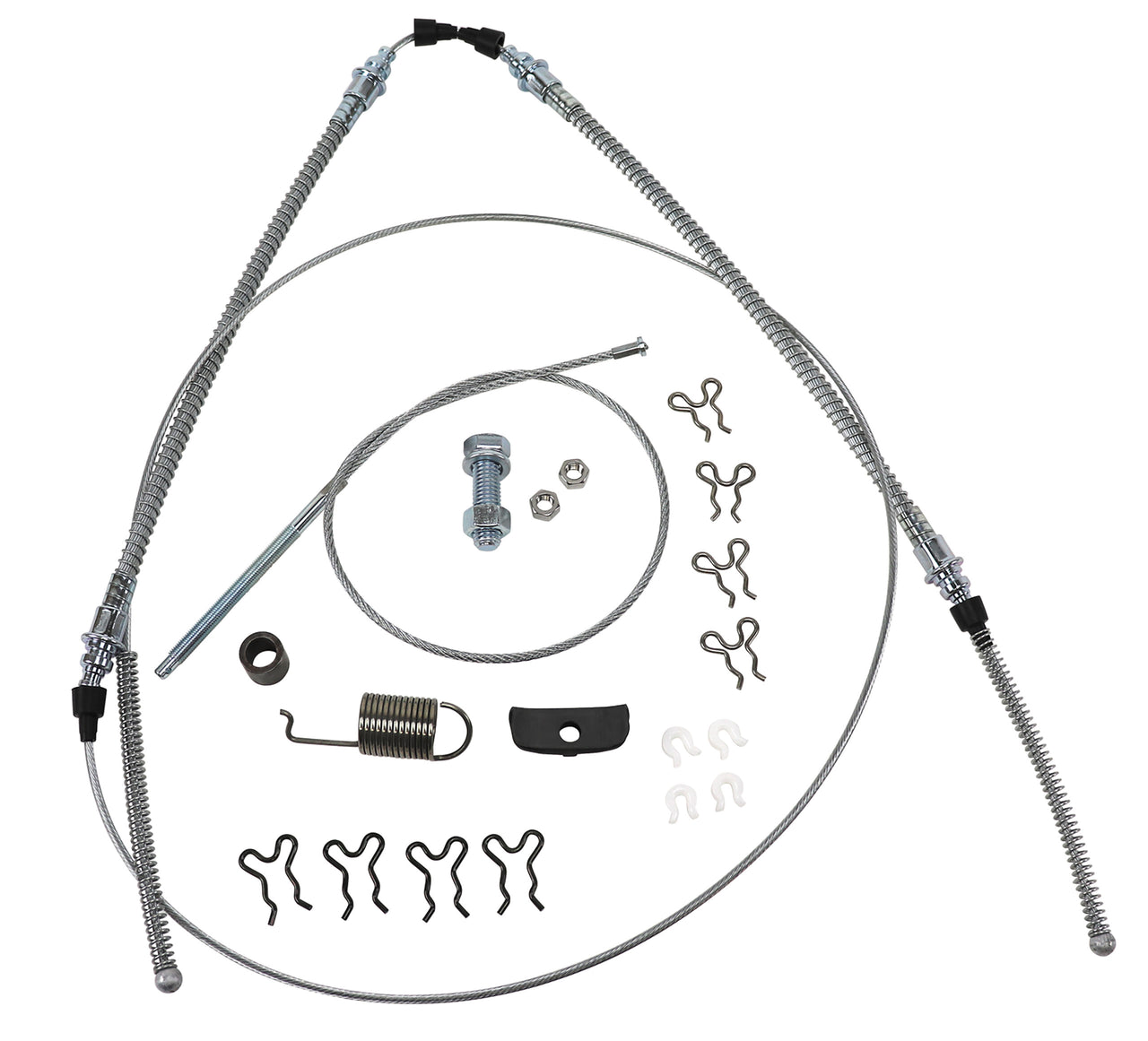 1967-1982 Corvette Front & Rear Park Brake Cable Kit-44956-Corvette-Store-Online