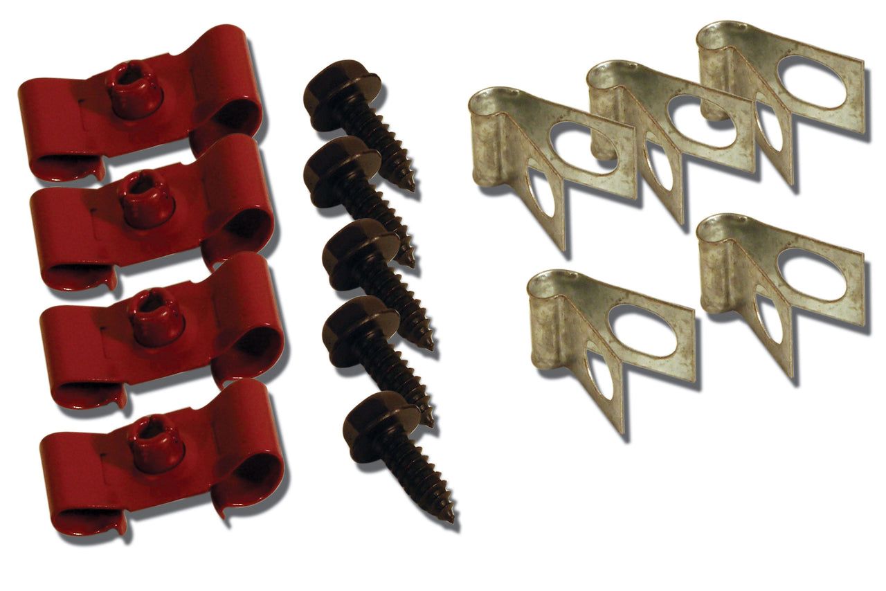 1963-1966 Corvette Brake Line Clips - 14 Piece Set-44962-Corvette-Store-Online