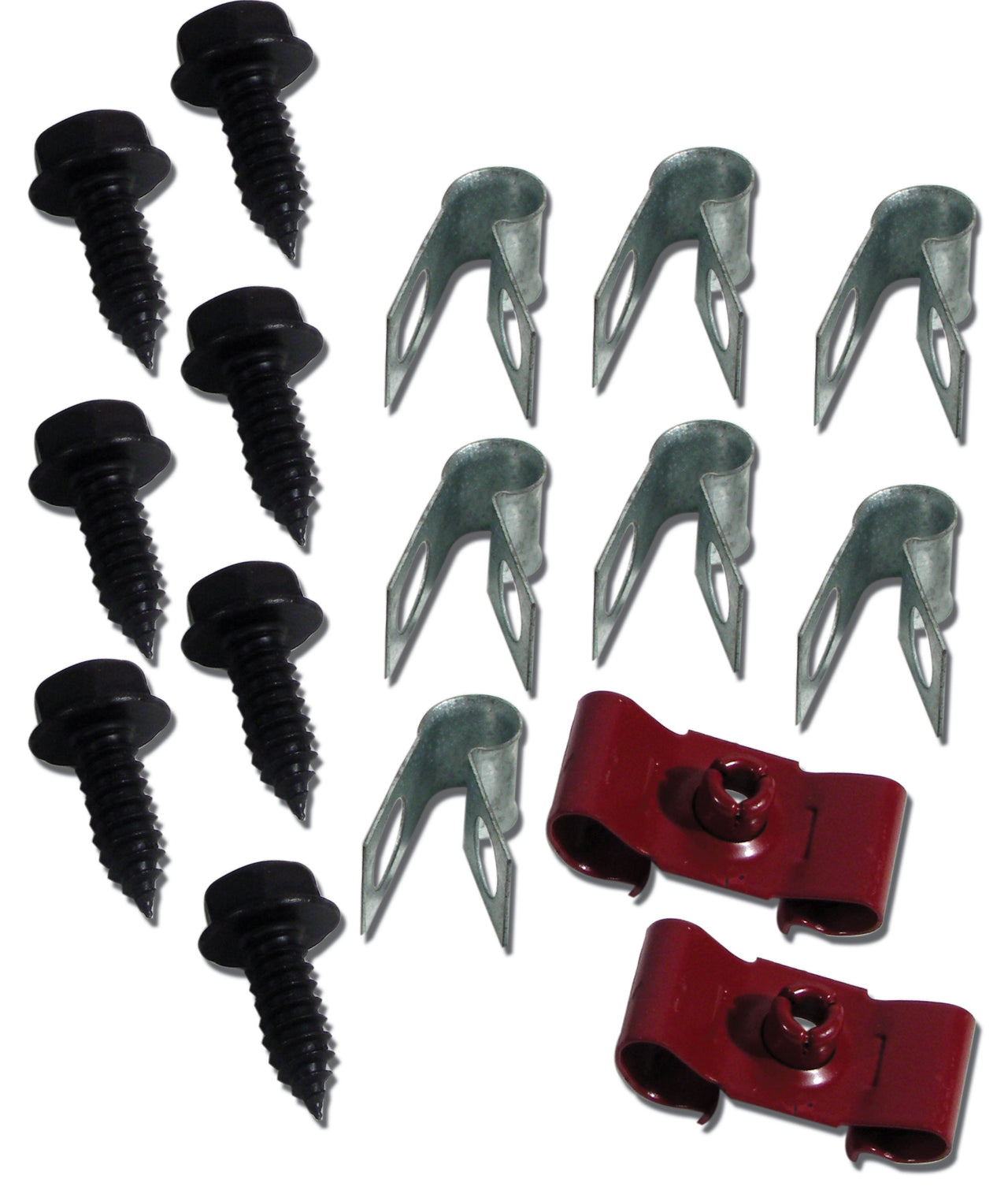 1967-1967 Corvette Brake Line Clips - 16 Piece Set-44963-Corvette-Store-Online