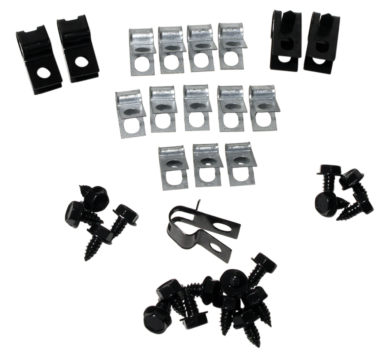 1971-1973 Corvette Brake Line Clips - 34 Piece Set-44967-Corvette-Store-Online