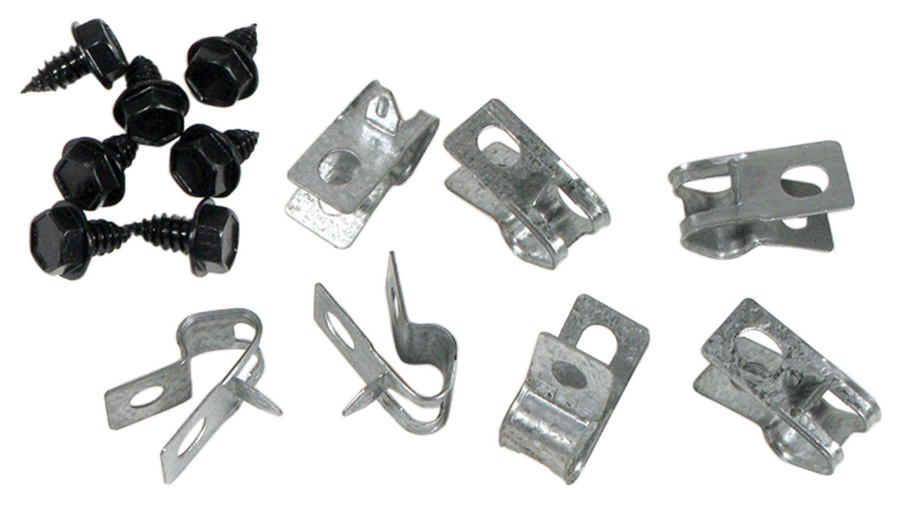 1969-1969 Corvette Fuel Line Clips - 14 Piece Set-44973-Corvette-Store-Online