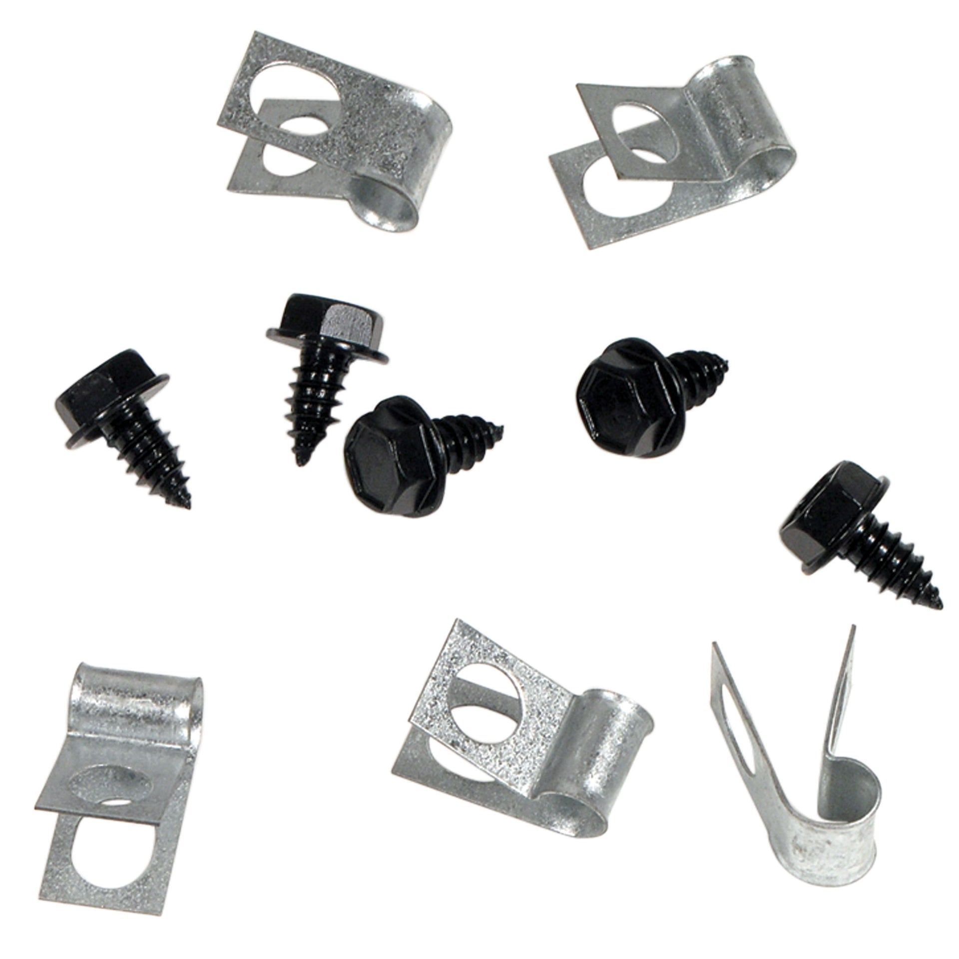 1974-1982 Corvette Fuel Line Clips - 10 Piece Set - CA-44978-Corvette-Store-Online