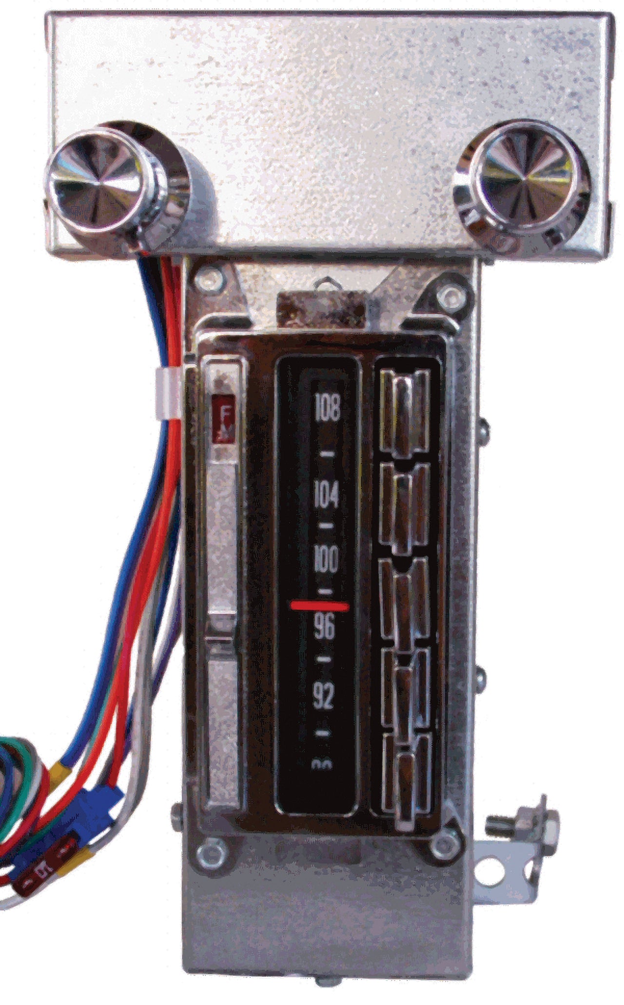 1963-1964 Corvette AM/FM Factory Look Stereo Radio W/Bluetooth & Upgraded Power Supply-45029-Corvette-Store-Online