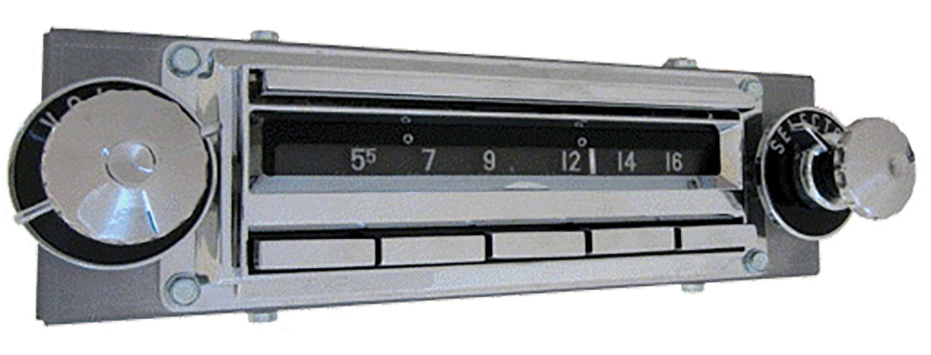 1956-1957 Corvette AM/FM Wonderbar Stereo Radio W/Bluetooth & Upgraded Power Supply-45040-Corvette-Store-Online