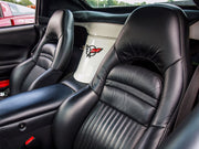 1997-2004 Corvette Vinyl Sport Seat Covers - Black-462090-Corvette-Store-Online
