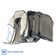 1997-2004 Corvette 100% Leather Sport Seat Covers - Gray-462288-Corvette-Store-Online