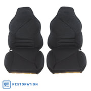 1994-1996 Corvette Reproduction 100% Leather Sport Seat Covers W/Foam - Black-462620-Corvette-Store-Online