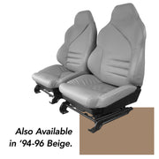 1994-1996 Corvette "Leather-Like" Vinyl Seat Covers Beige Sport W/Foam-462782-Corvette-Store-Online