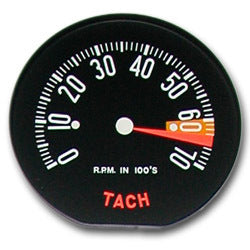1959-1959 Corvette Tachometer Face Hi RPM-46290-Corvette-Store-Online