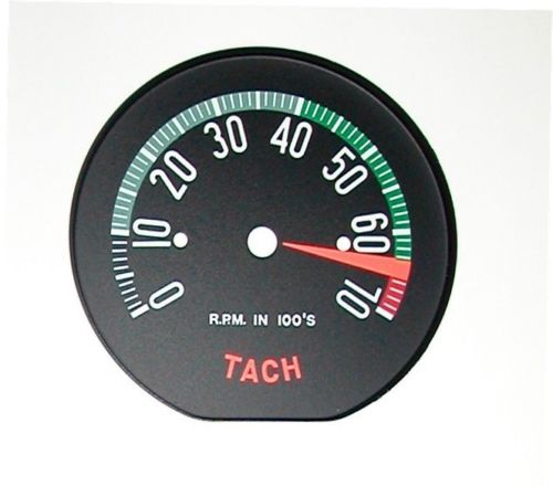 1960-1960 Corvette Tachometer Face Hi RPM 1960E-46292-Corvette-Store-Online