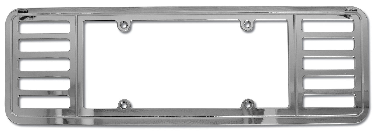 1997-2004 Corvette Rear License Frame Chrome Billet-46345-Corvette-Store-Online