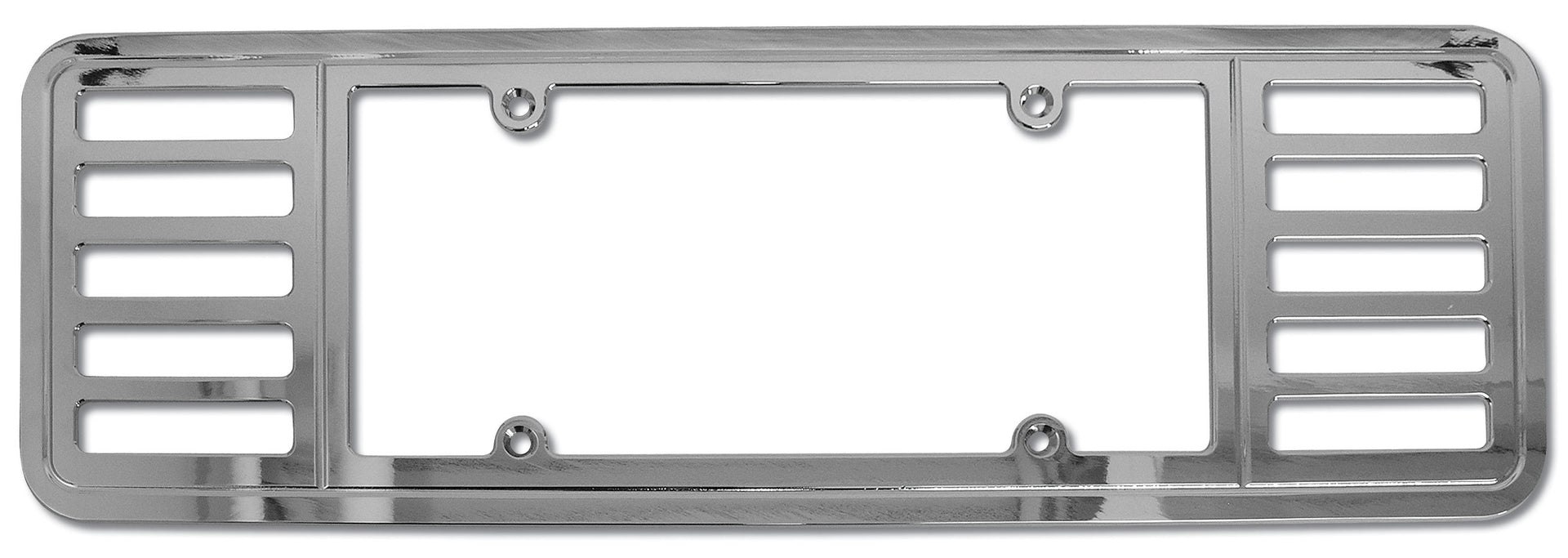 1997-2004 Corvette Rear License Frame Chrome Billet-46345-Corvette-Store-Online