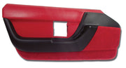 1990-1992 Corvette Door Panel Red LH-464175-Corvette-Store-Online