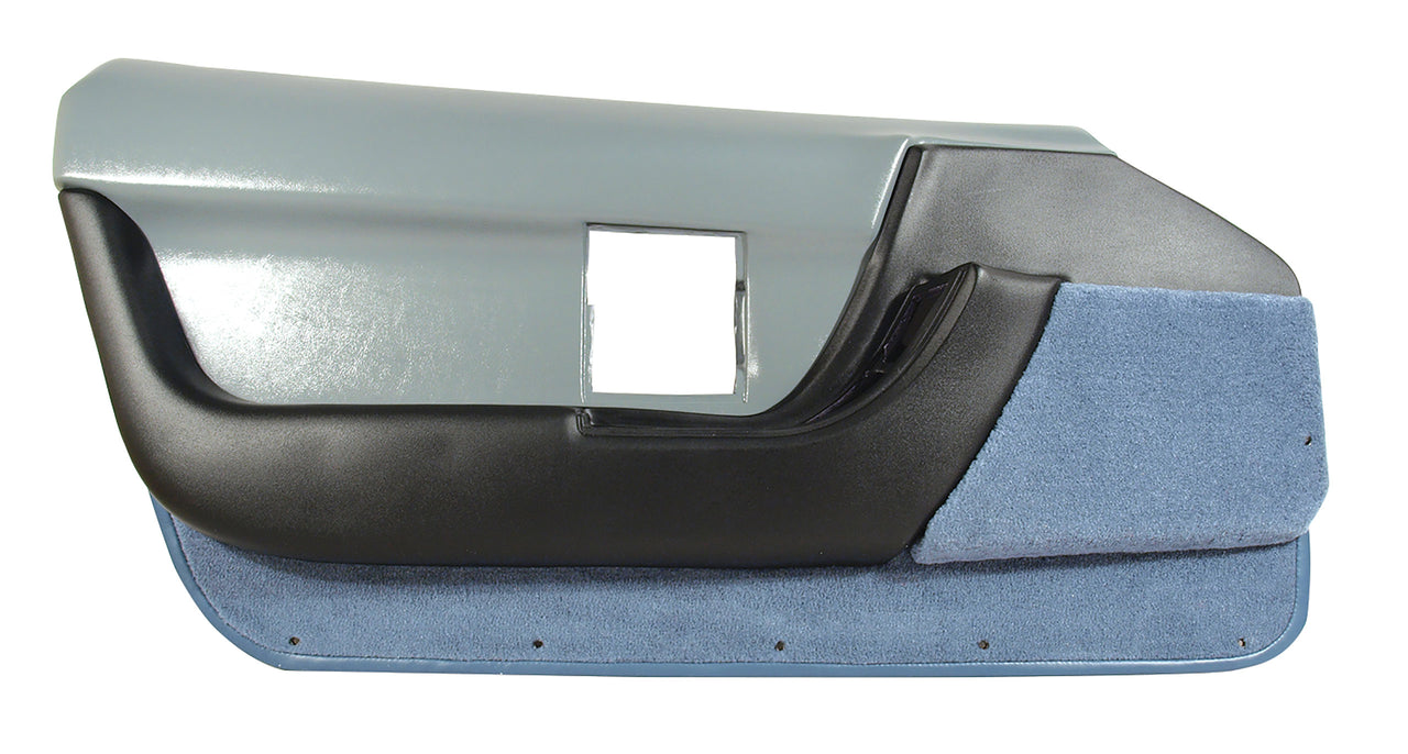 1990-1991 Corvette Door Panel Blue LH-464180-Corvette-Store-Online