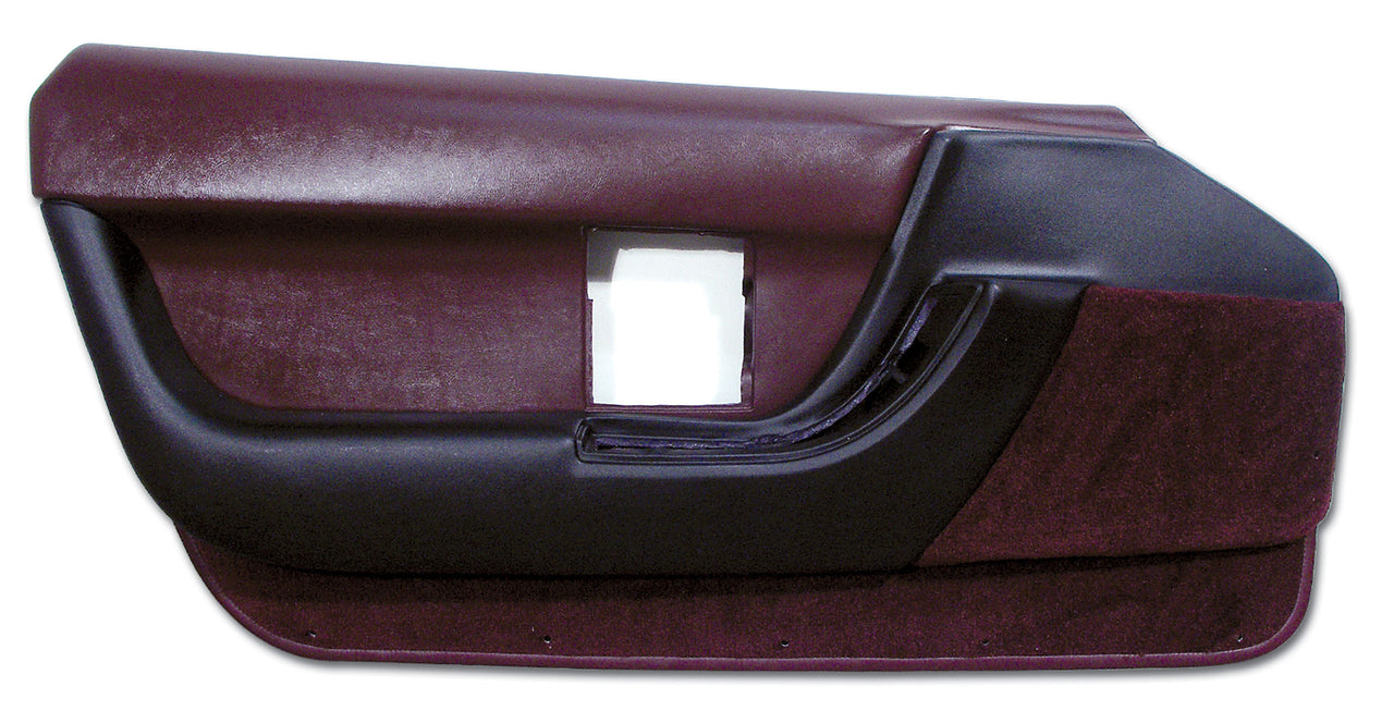 1993-1993 Corvette Door Panel Ruby Red LH-464186-Corvette-Store-Online