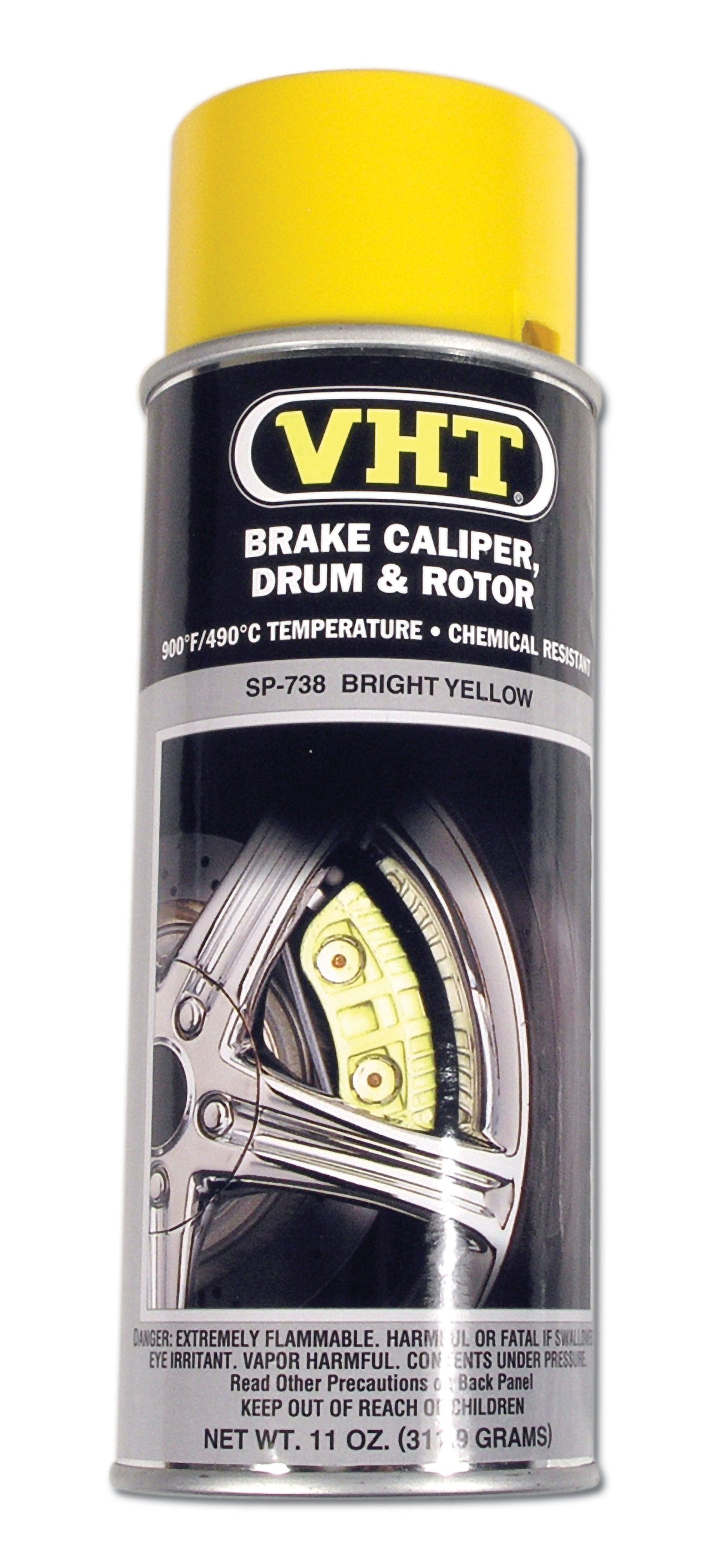 1953-2020 Corvette Brake Caliper, Drum & Rotor Paint - Bright Yellow-46486-Corvette-Store-Online