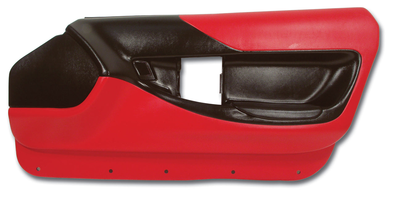 1994-1996 Corvette Right Hand Door Panel For Coupe & Convertlble - Red-465985-Corvette-Store-Online