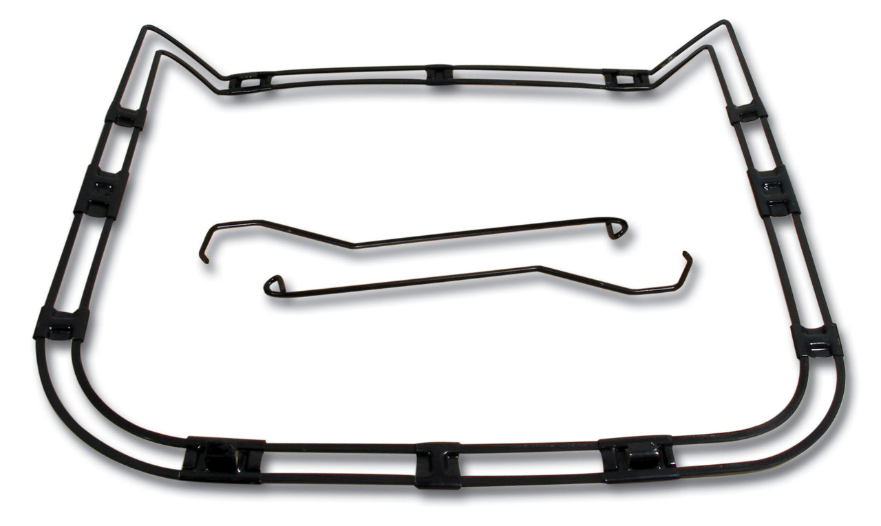1959-1960 Corvette Seat Bottom Retainer Ring W/Hold Down Rods - Left Hand-46747-Corvette-Store-Online