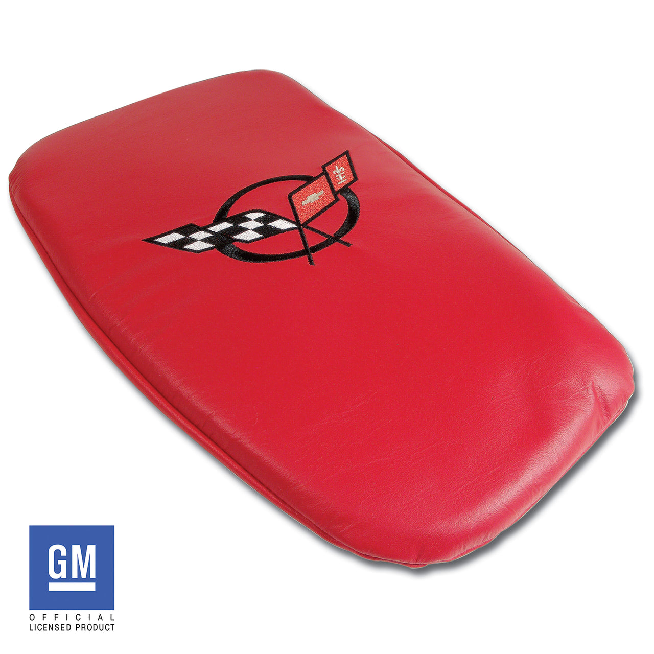 2000-2004 Corvette Vette Rest Torch Red W/Black Logo-46760-Corvette-Store-Online