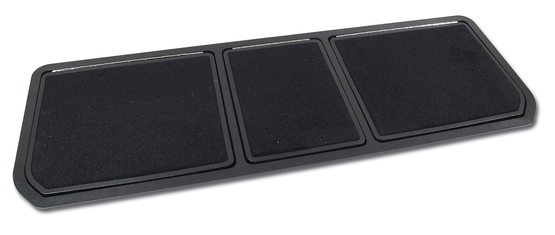 1970-1979 Corvette Rear Compartment Unit Black Pile 3 Door-467620-Corvette-Store-Online