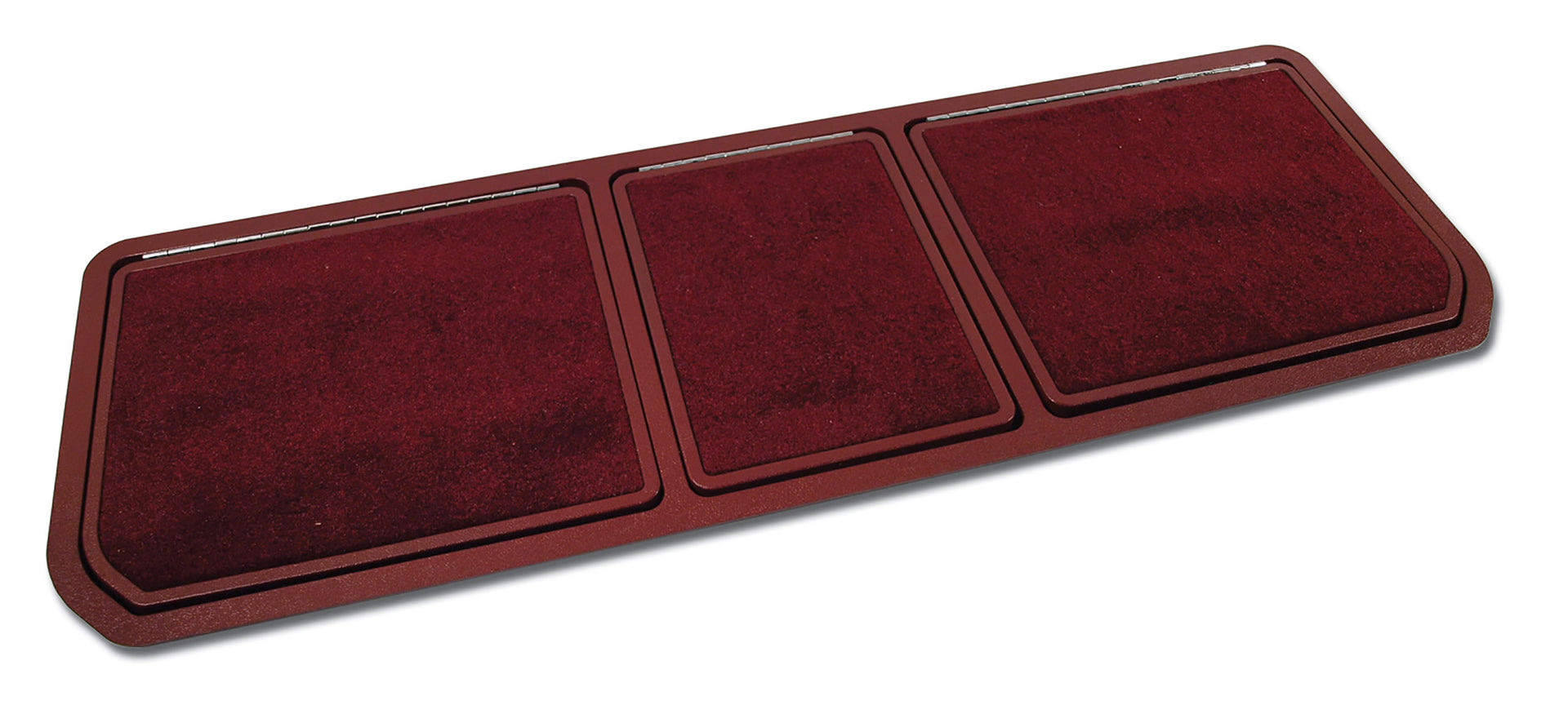 1973-1975 Corvette Rear Compartment Unit Oxblood Pile 3 Door-467631-Corvette-Store-Online