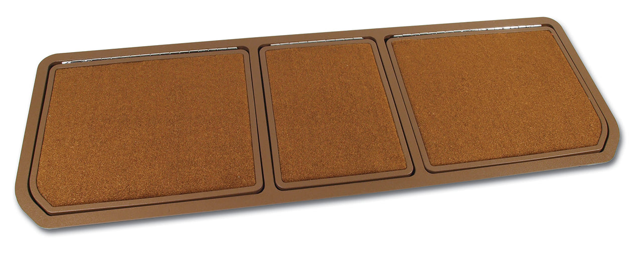 1970-1972 Corvette Rear Compartment Unit Dark Saddle Pile 3 Door-467653-Corvette-Store-Online