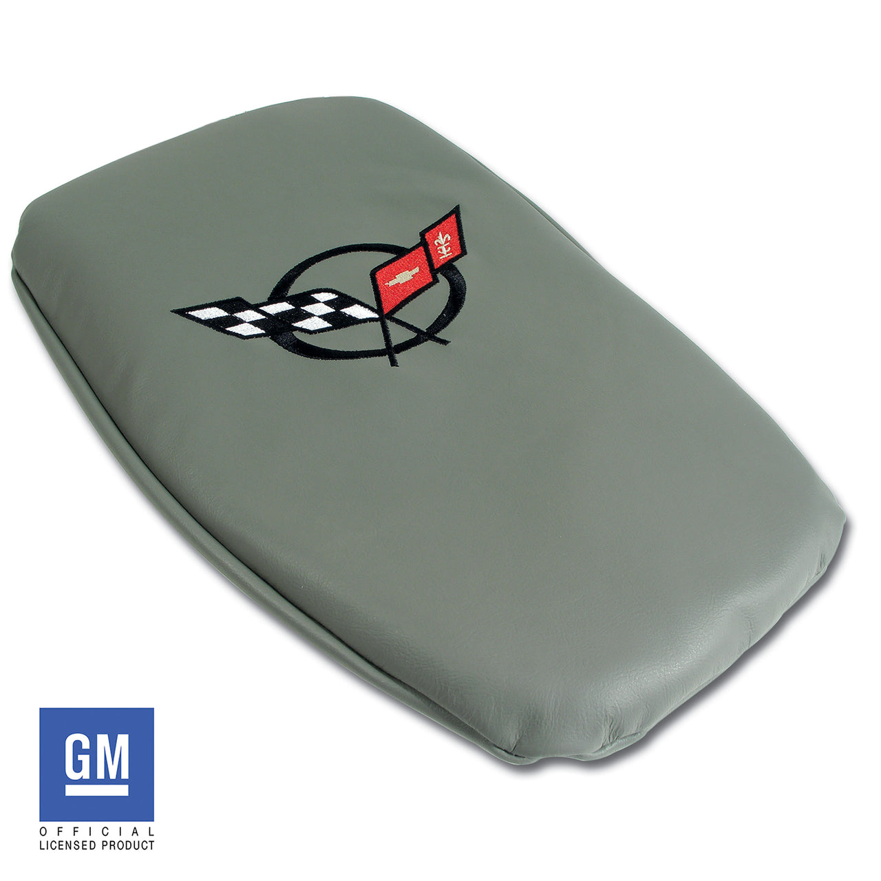 1997-2004 Corvette Vette Rest Gray W/Black Logo-46766-Corvette-Store-Online