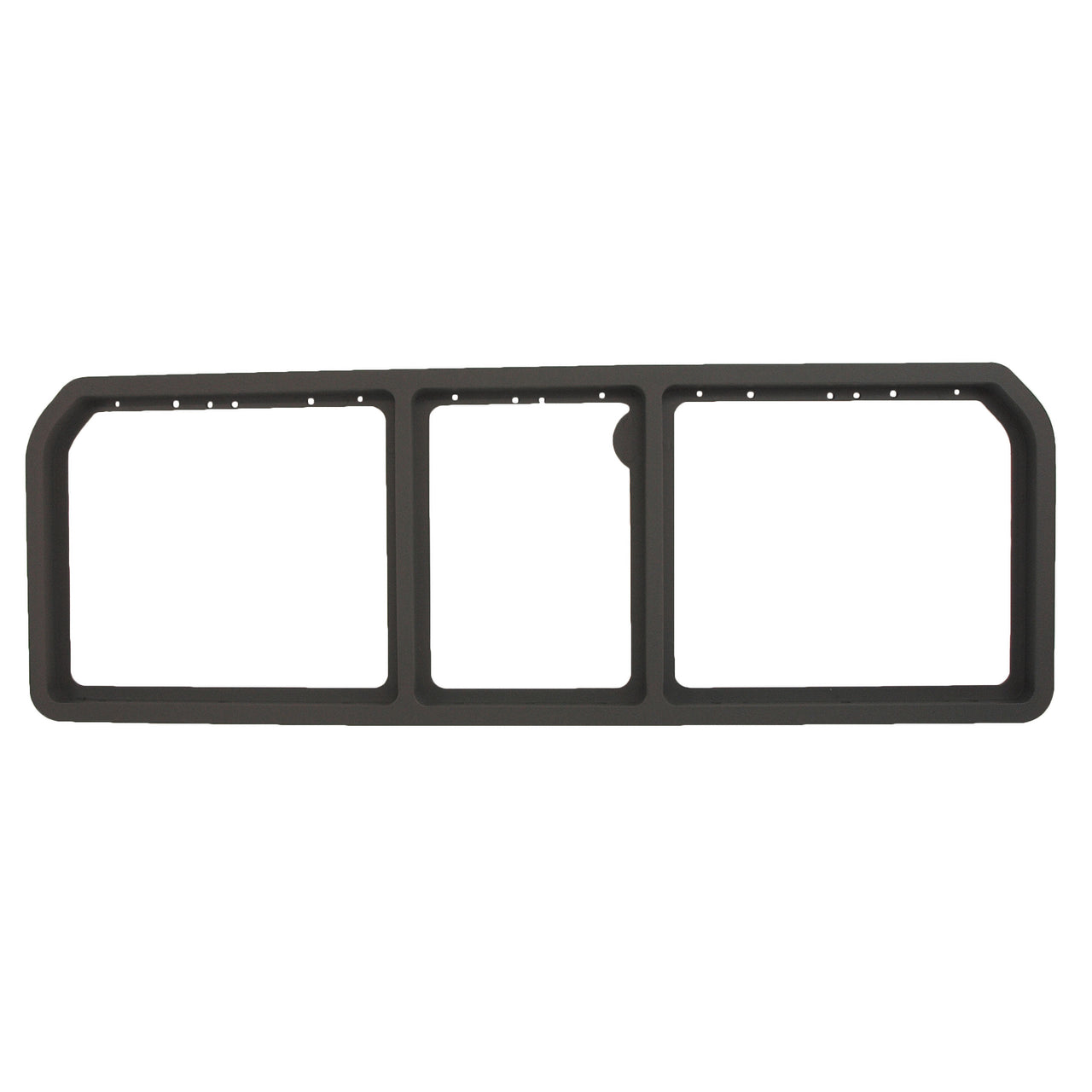 1976-1976 Corvette Rear Compartment Unit Master Frame Dark Smoke 3-Door-4680A2-Corvette-Store-Online